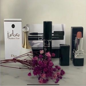 Dior Rouge 100 Nude Diorshow Black Mascara Dior Jadore